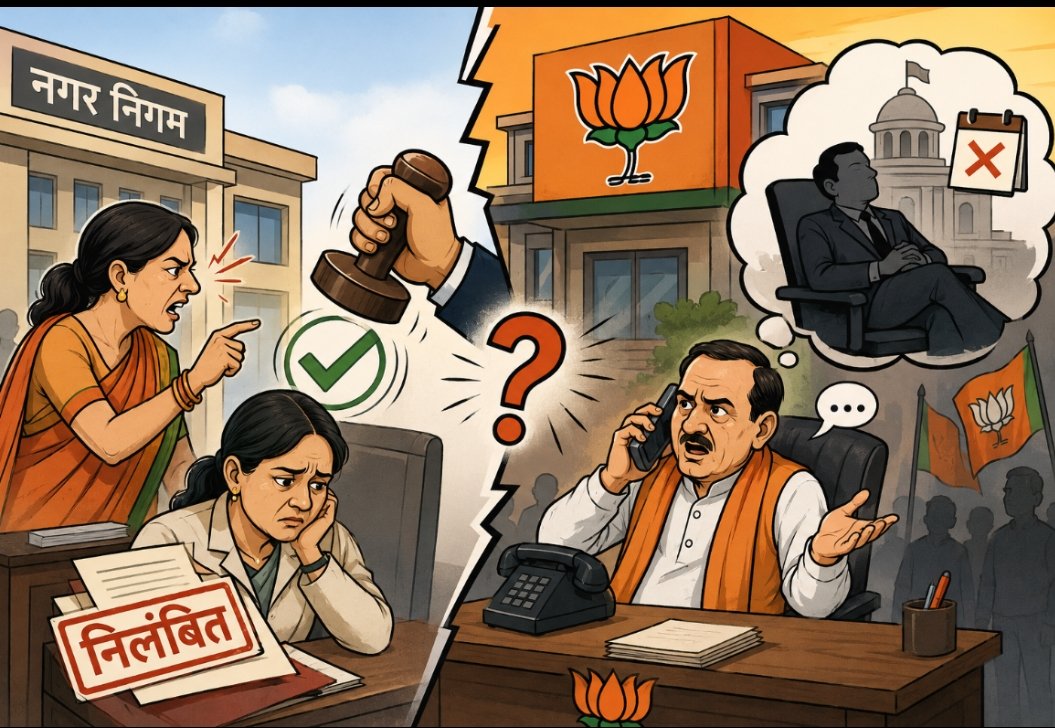 ऋतु बनावत से विवाद में ईओ निलंबित, मदन राठौड़-ओम कसेरा मामले में चुप्पी क्यों? भाजपा कार्यकर्ता लामबंद